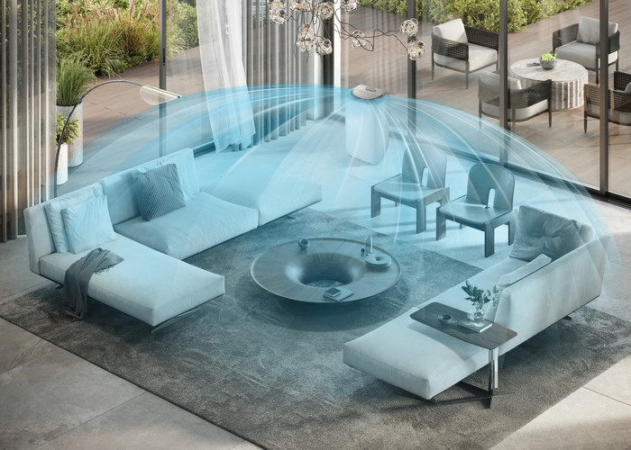 De'Longhi PAC AP98GENTLEJET product in gebruik