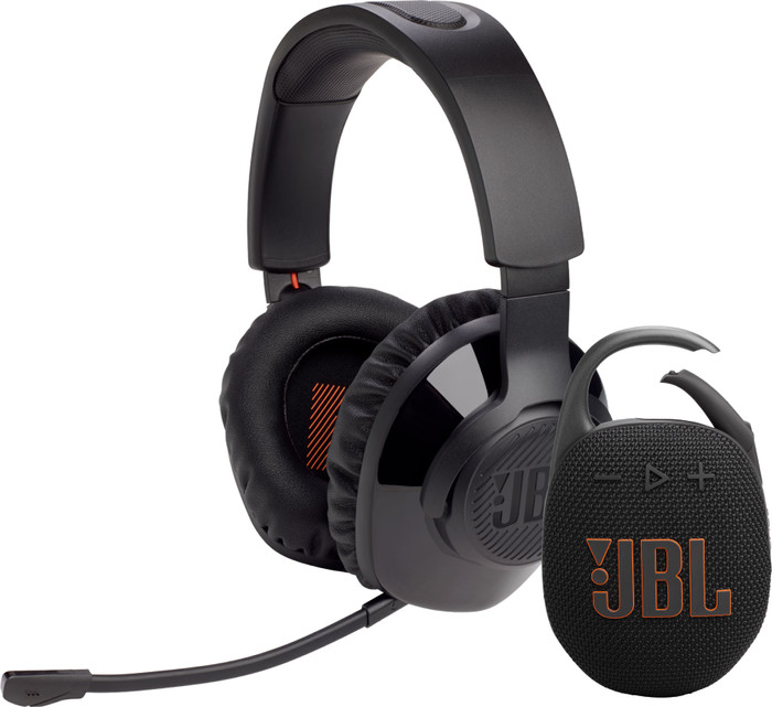 JBL Quantum 350 Wireless + JBL Clip 5 Zwart Main Image