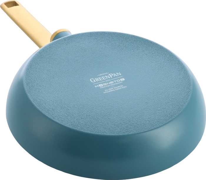 Greenpan Evolution Poêle à Frire 28 cm Bleu dessous