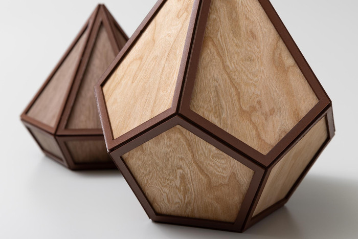 Cricut Wood Veneer 30.5x30.5cm Cherry product in use