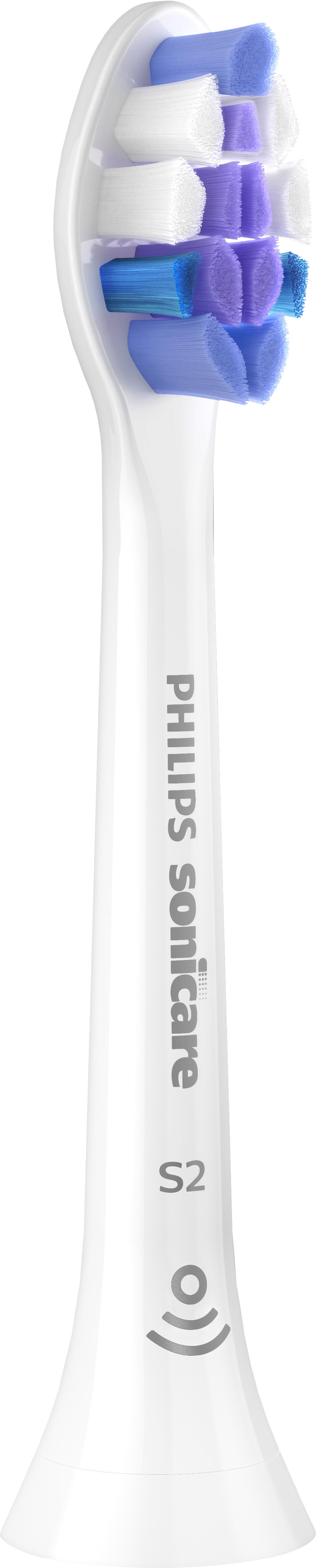 Philips Sonicare Sensitive HX6052/87 Wit (2 stuks) linkerkant