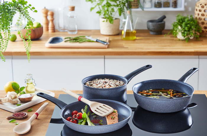 Tefal Healthy Chef Poêle à Frire 24 cm produit à l'usage