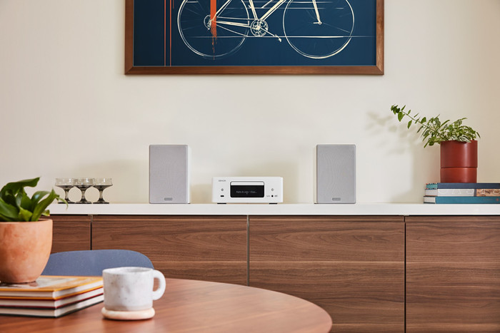 Denon Ceol N12DAB Blanc produit à l'usage