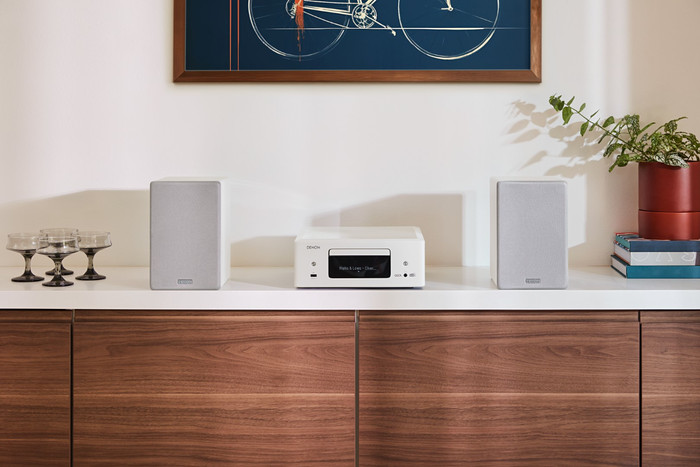 Denon Ceol N12DAB Blanc produit à l'usage