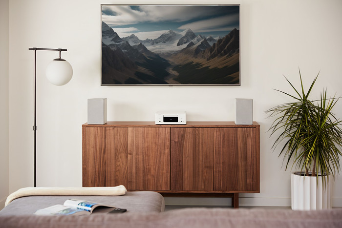 Denon Ceol N12DAB Blanc produit à l'usage