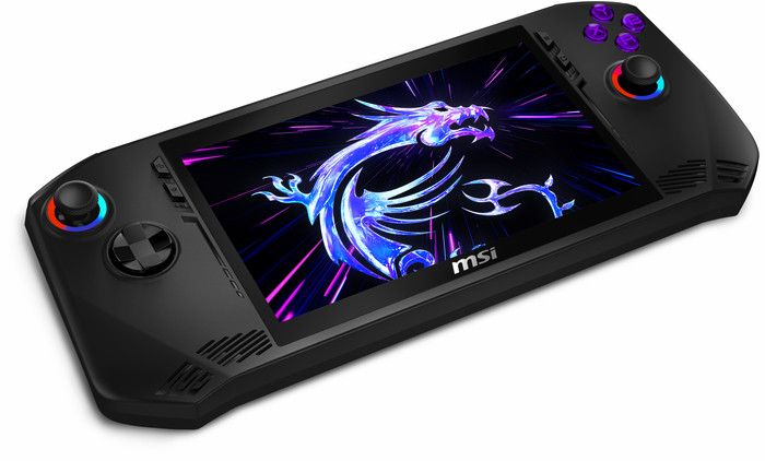 MSI Claw 7 AI+ A2VM-008NL bovenkant