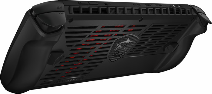 MSI Claw 7 AI+ A2VM-008NL achterkant
