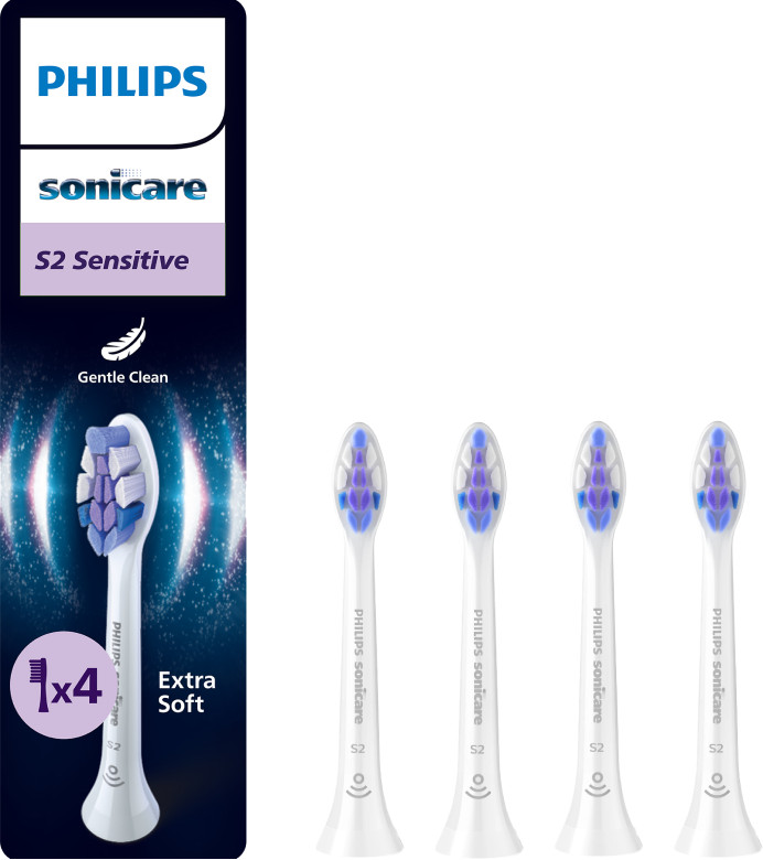 Philips Sonicare Sensitive HX6054/87 Wit (4 stuks) Main Image