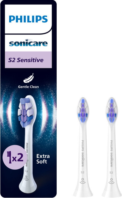 Philips Sonicare Sensitive HX6052/87 Wit (2 stuks) Main Image