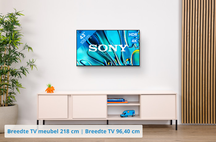 Sony Bravia 3 43" 4K Led (2025) + Sony HT-S2000 Zwart visual Coolblue 1