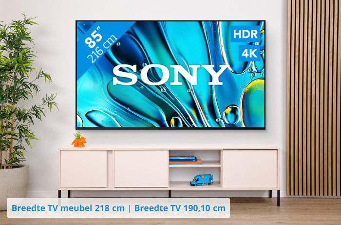 Sony Bravia 3 85" 4K Led (2025) + Sony HT-S2000 Zwart visual Coolblue 1