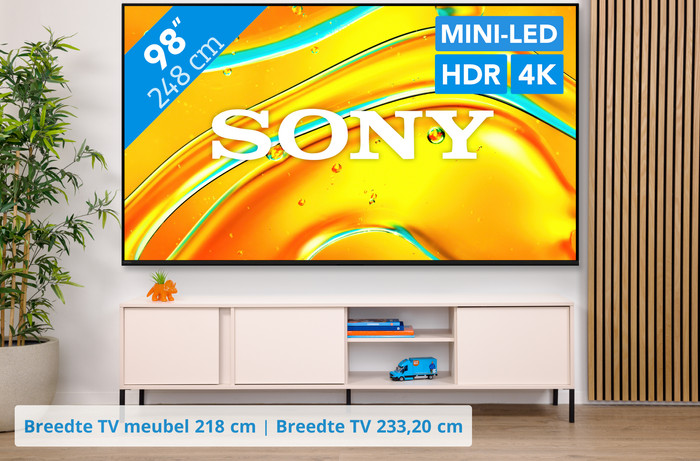 Sony Bravia 5 98" XR Mini-led (2025) visual Coolblue 1