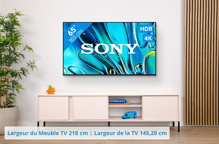 Sony Bravia 3 65" 4K LED (2025) + Sony HT-S2000 Noir visuel Coolblue 1