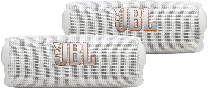 JBL Flip 7 White Duo Pack Main Image
