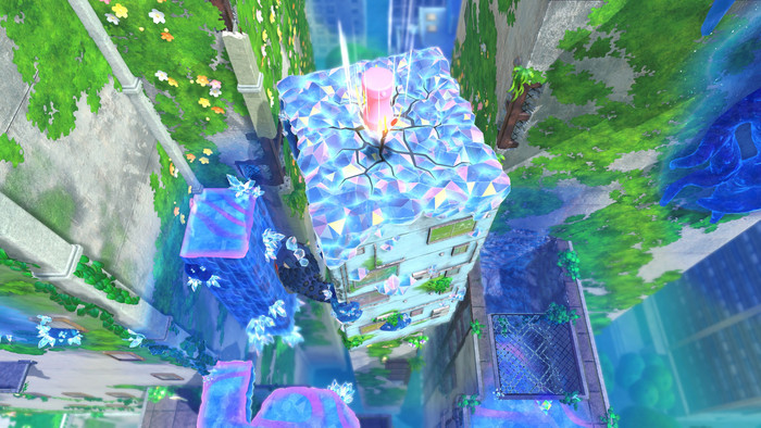 Kirby and the Forgotten Land Nintendo Switch 2 Edition product in use