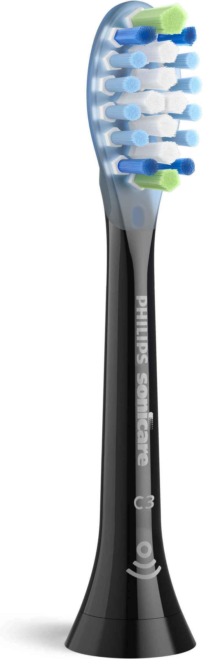 Philips Sonicare Premium Plaque Defense HX9042/88 Noir (2 Pièces) côté droit