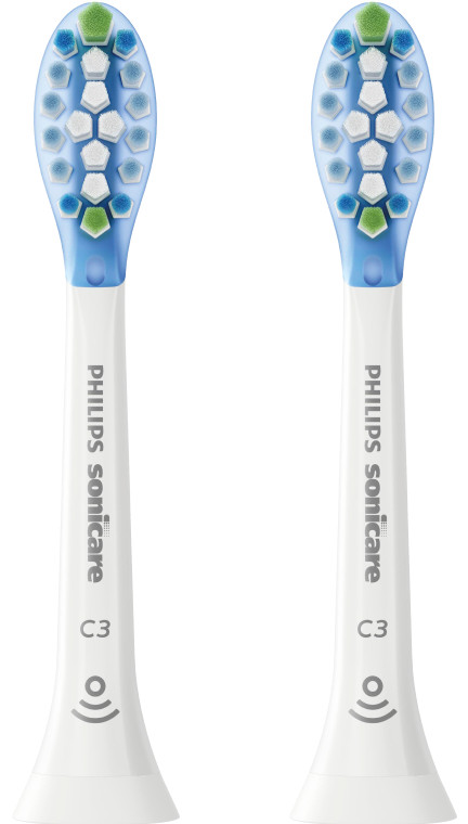 Philips Sonicare Premium Plaque Defense HX9042/87 White (2 units) right side