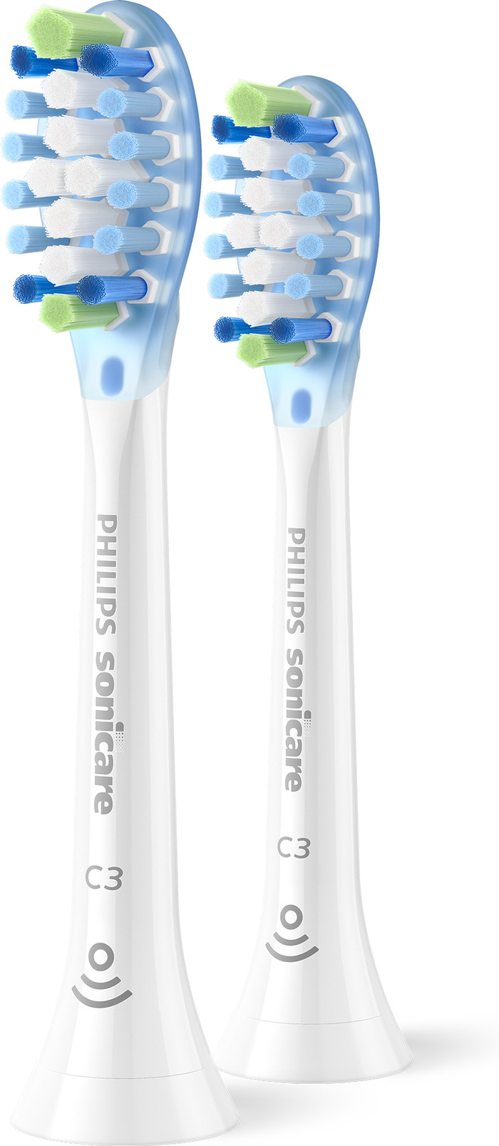 Philips Sonicare Premium Plaque Defense HX9042/87 White (2 units) right side