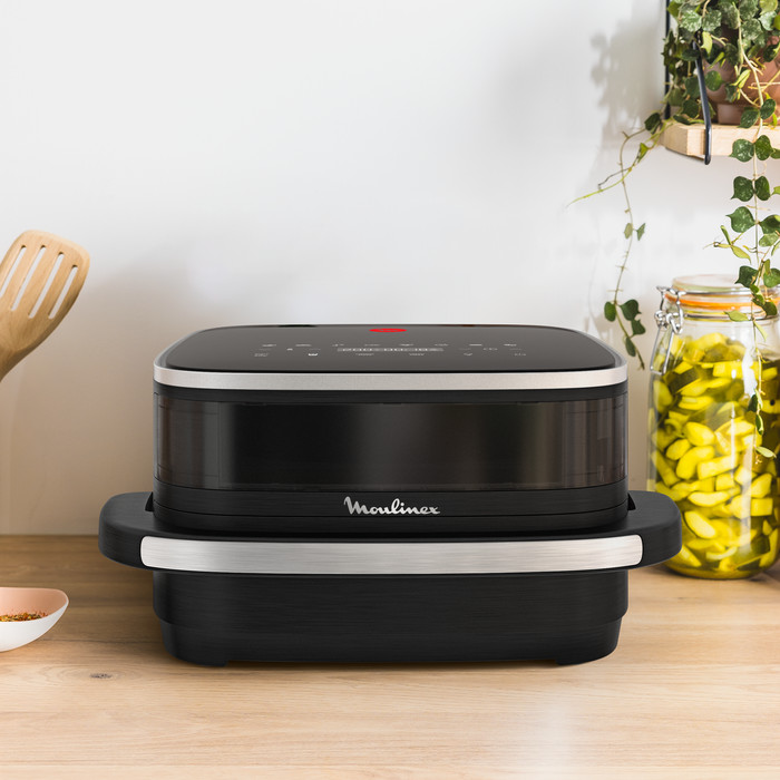 Moulinex Easy Fry XL Surface AL4018 product in gebruik