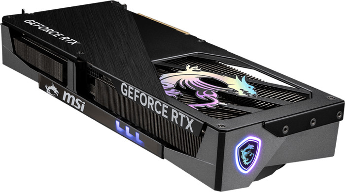 MSI GeForce RTX 5070 GAMING TRIO OC 12 Go côté droit