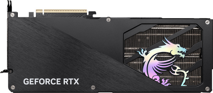 MSI GeForce RTX 5070 GAMING TRIO OC 12 Go dessous