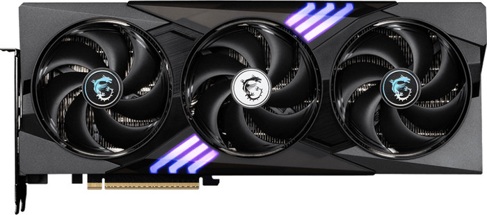 MSI GeForce RTX 5070 GAMING TRIO OC 12 Go dessus