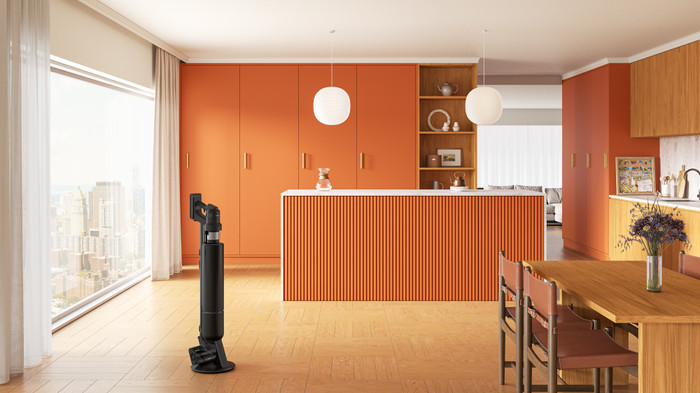 Samsung Bespoke AI Jet Ultra Satin Black product in use