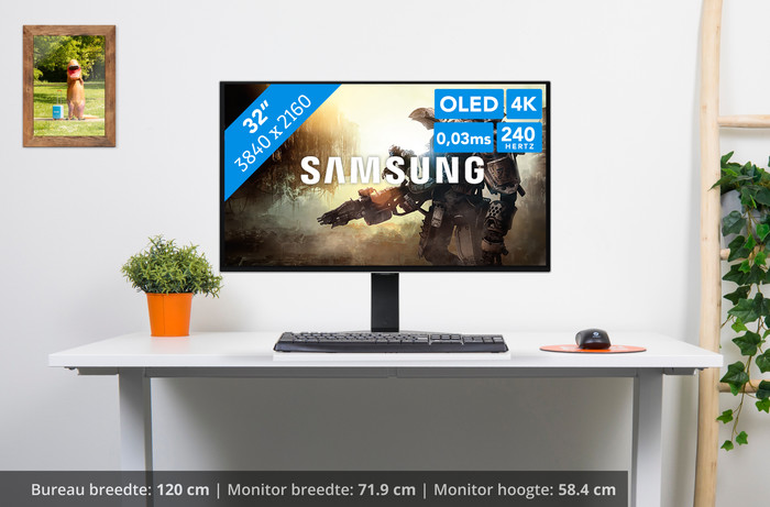 Samsung Odyssey LS32FG812SUXEN visual Coolblue 1