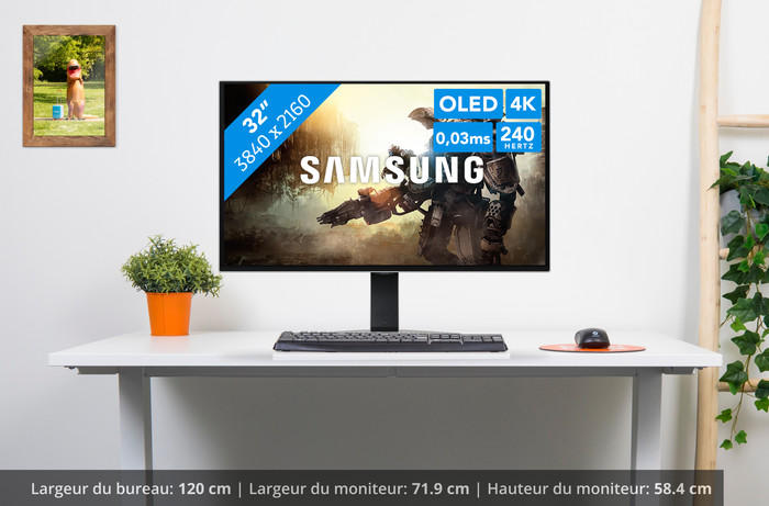 Samsung Odyssey LS32FG812SUXEN visuel Coolblue 1