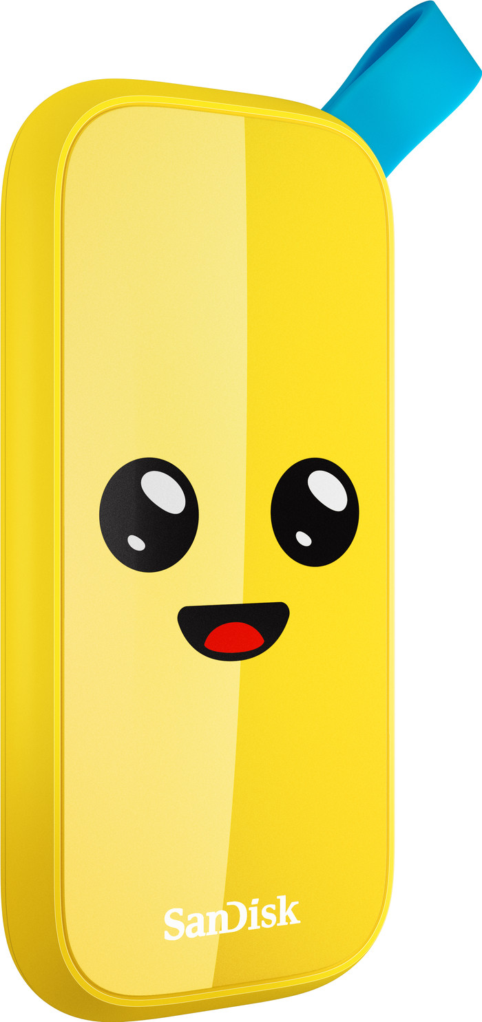 SanDisk Portable SSD 2TB Fortnite - Peely Edition front