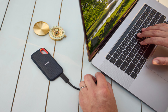 SanDisk Extreme Portable SSD 8TB visual supplier