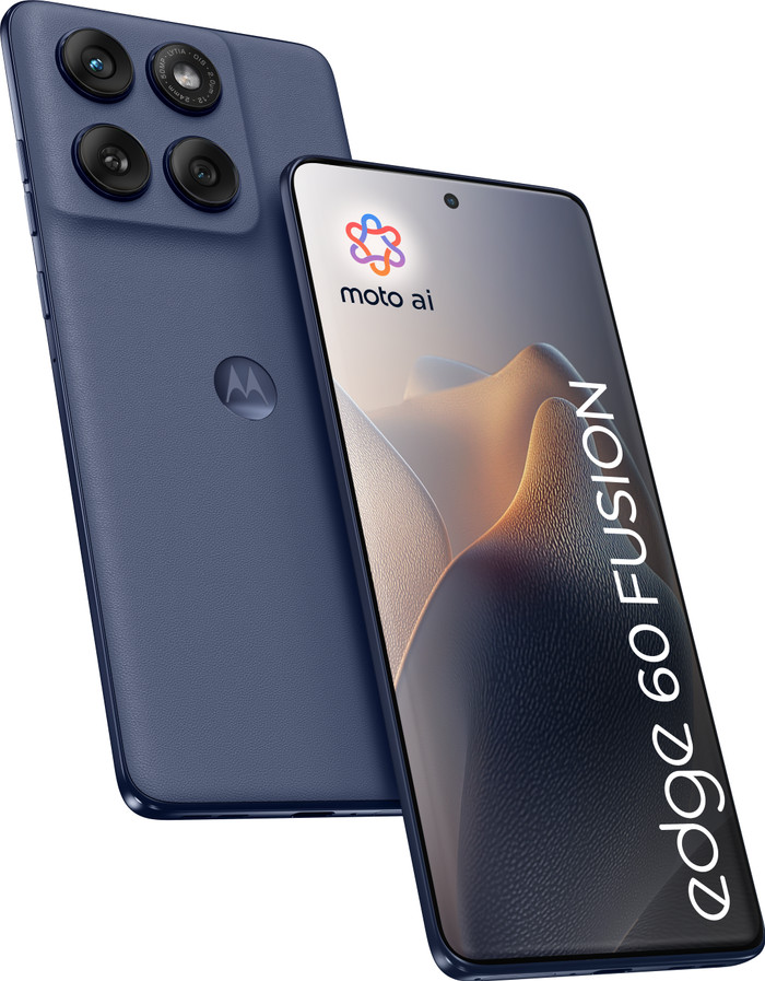 Motorola Edge 60 Fusion 256GB Grijs 5G voorkant