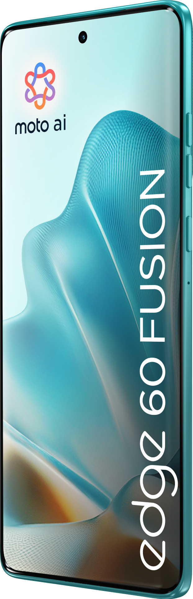 Motorola Edge 60 Fusion 256GB Blauw 5G voorkant