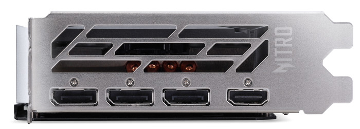 Acer Nitro Intel Arc B570 OC 10 Go côté gauche