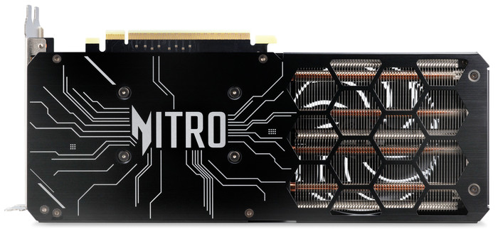 Acer Nitro Intel Arc B570 OC 10 Go dessous