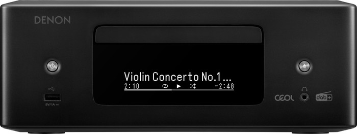 Denon Ceol N12DAB Black front