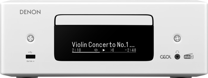 Denon Ceol N12DAB Blanc avant