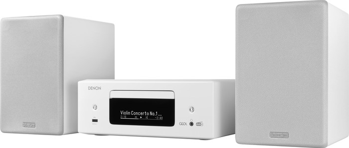 Denon Ceol N12DAB Blanc avant