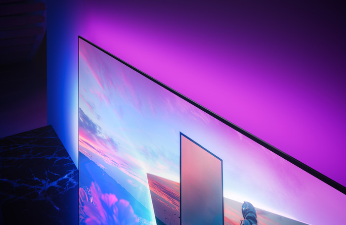 Philips Ambilight 55" OLED811 (2026) detail