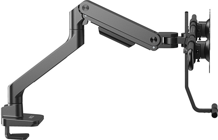 ACT AC8344 Monitor Arm 32 inches with Gas Spring and Crossbar for 2 Monitors left side