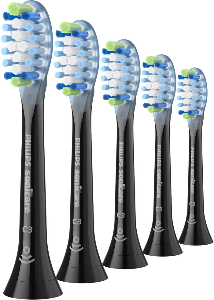 Philips Sonicare Premium Plaque Defense HX9045/88 Noir (5 pièces) côté droit