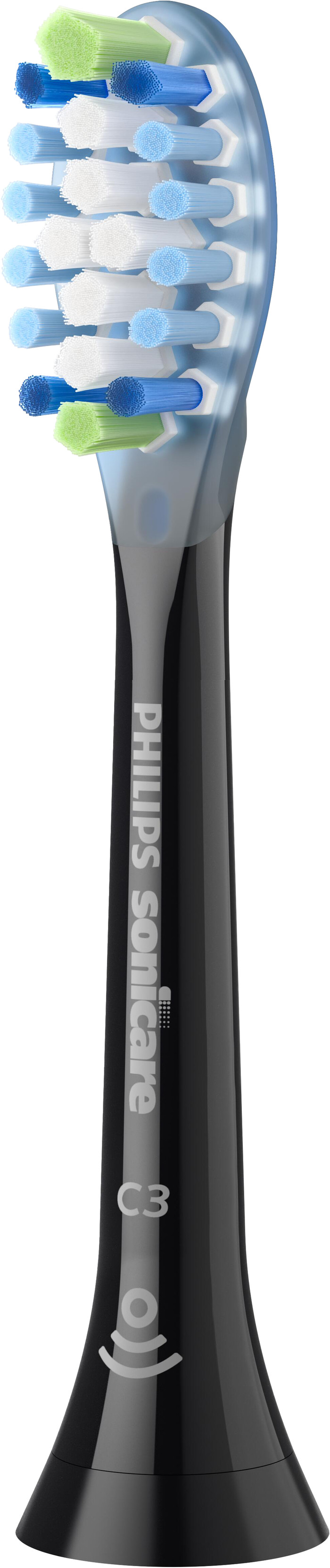 Philips Sonicare Premium Plaque Defense HX9045/88 Noir (5 pièces) côté gauche