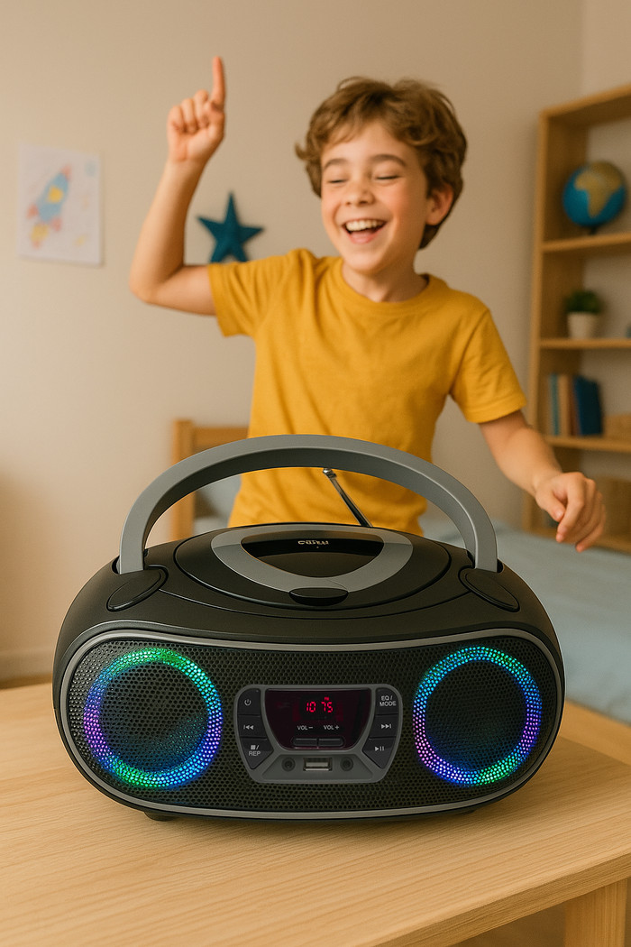 Denver TCL-212BT Gris produit à l'usage