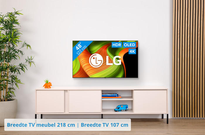 LG 48" OLED B56 4K (2025) + LG DS80TR visual Coolblue 1
