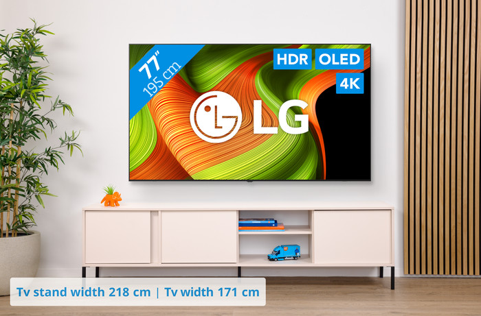 LG 77 inches OLED B56 4K (2025) + LG DS95TR visual Coolblue 1