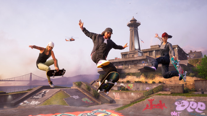 Tony Hawk's Pro Skater 3+4 Nintendo Switch product in use