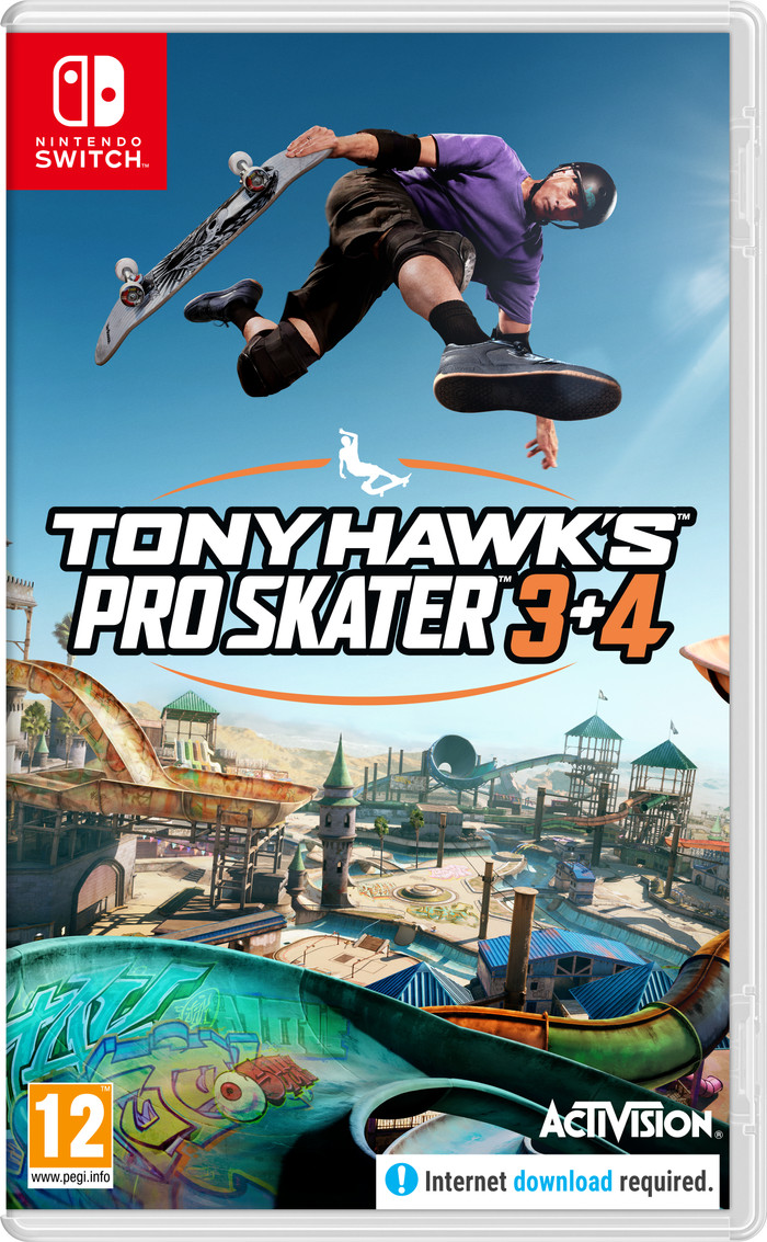 Tony Hawk's Pro Skater 3+4 Nintendo Switch Main Image