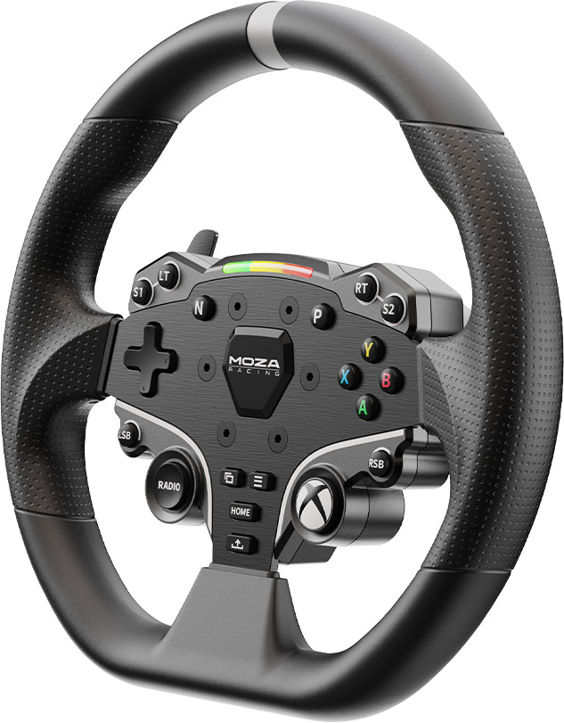 Moza R3 Bundle Racing Wheel + Pedals right side