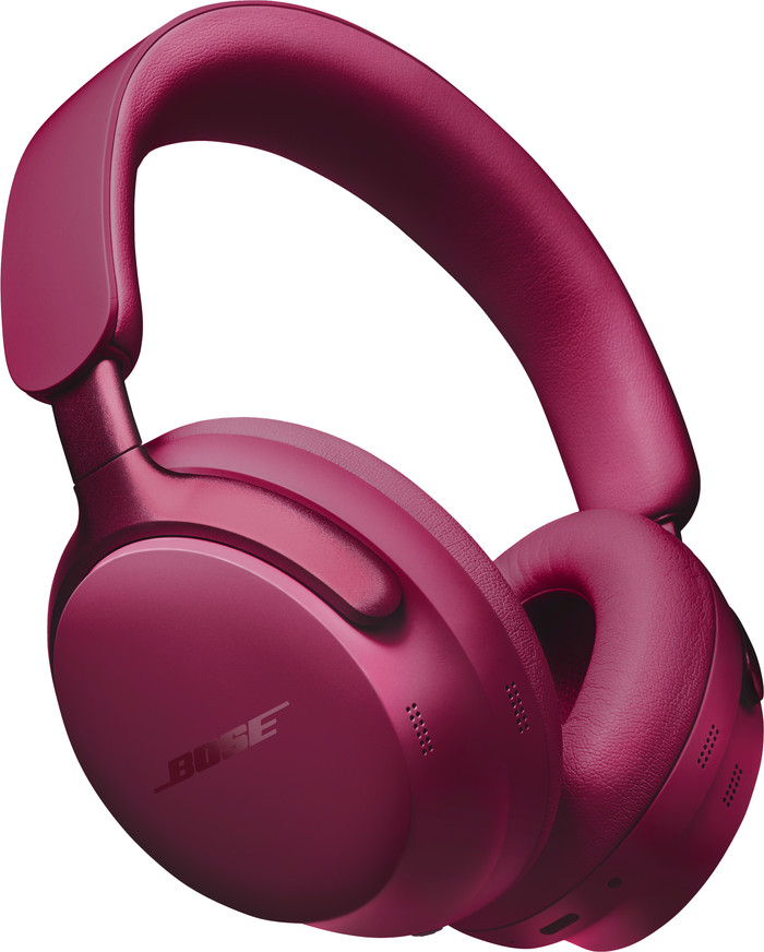 Bose QuietComfort Ultra Casque Audio Rouge côté gauche