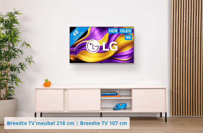 LG 48" OLED EVO G56 4K (2025) visual Coolblue 1